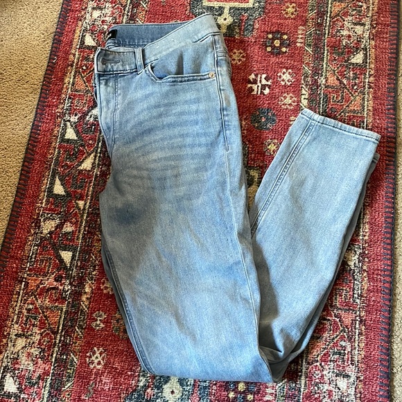 Express Cropped Legging High Rise Jeans